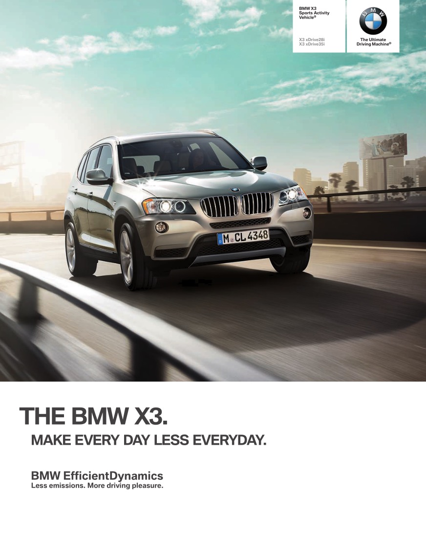 2014 BMW X3 Brochure Page 34